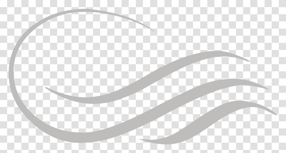 White Decorative Line Download Crescent Transparent Png