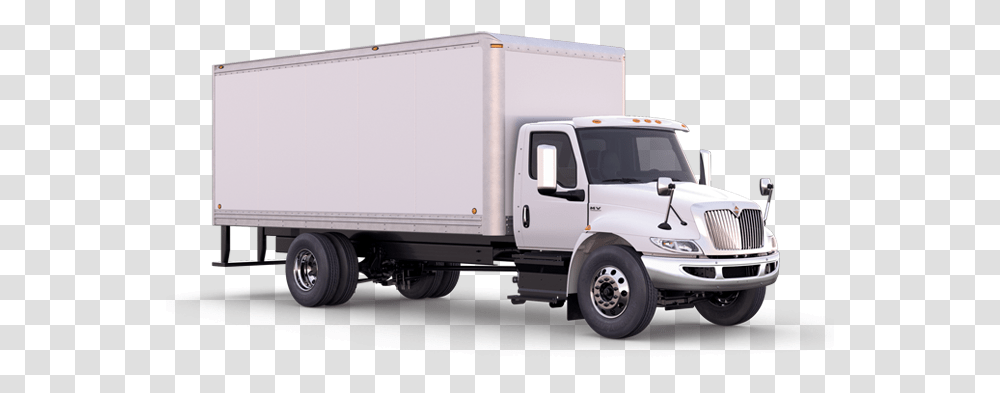 White Delivery Truck, Vehicle, Transportation, Trailer Truck, Moving Van Transparent Png