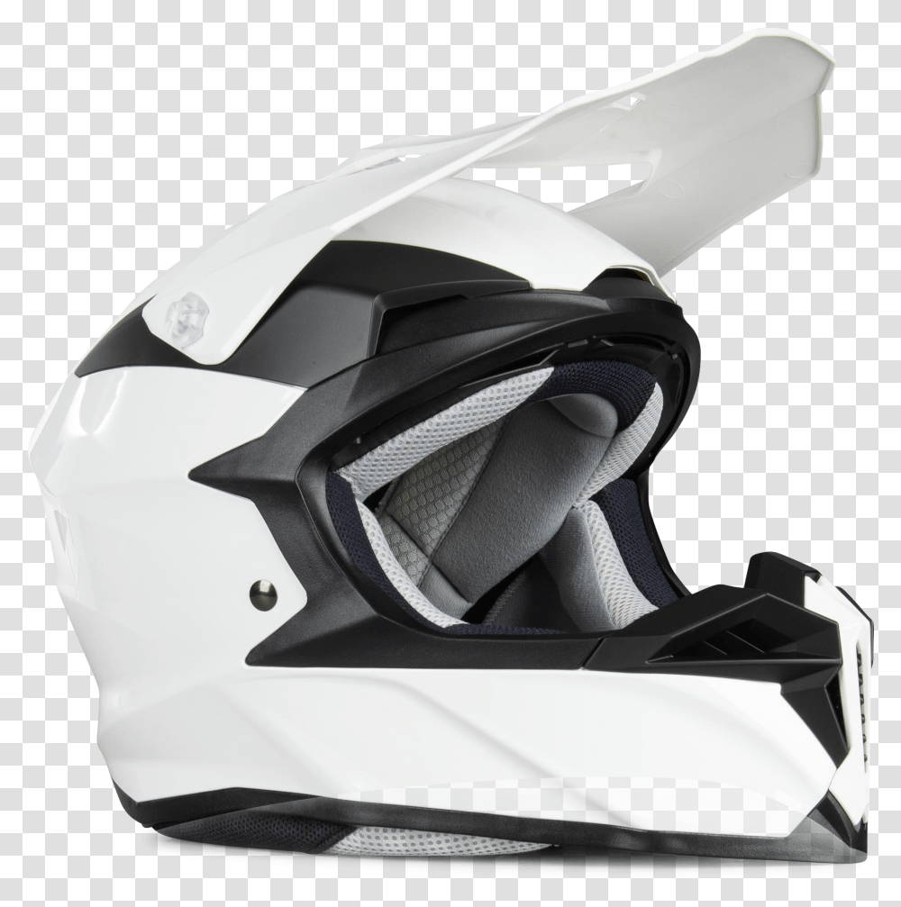 White Dirt Bike Helmet Cheap Online Motorcycle Helmet, Clothing, Apparel, Crash Helmet Transparent Png