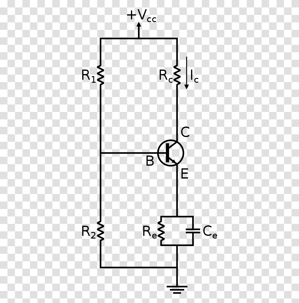White Divider Line Fixed Bias Circuit Diagram, Gray, World Of Warcraft Transparent Png