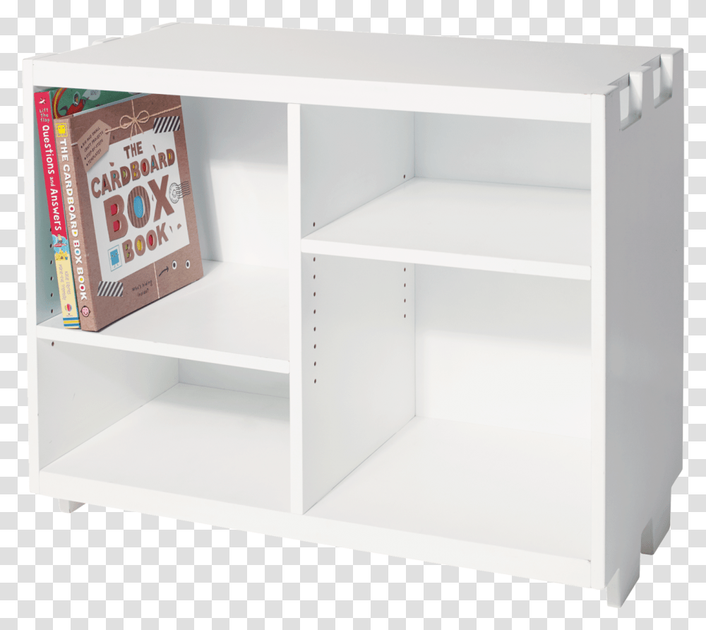 White Divider Shelf, Furniture, Box, Bookcase, Sideboard Transparent Png