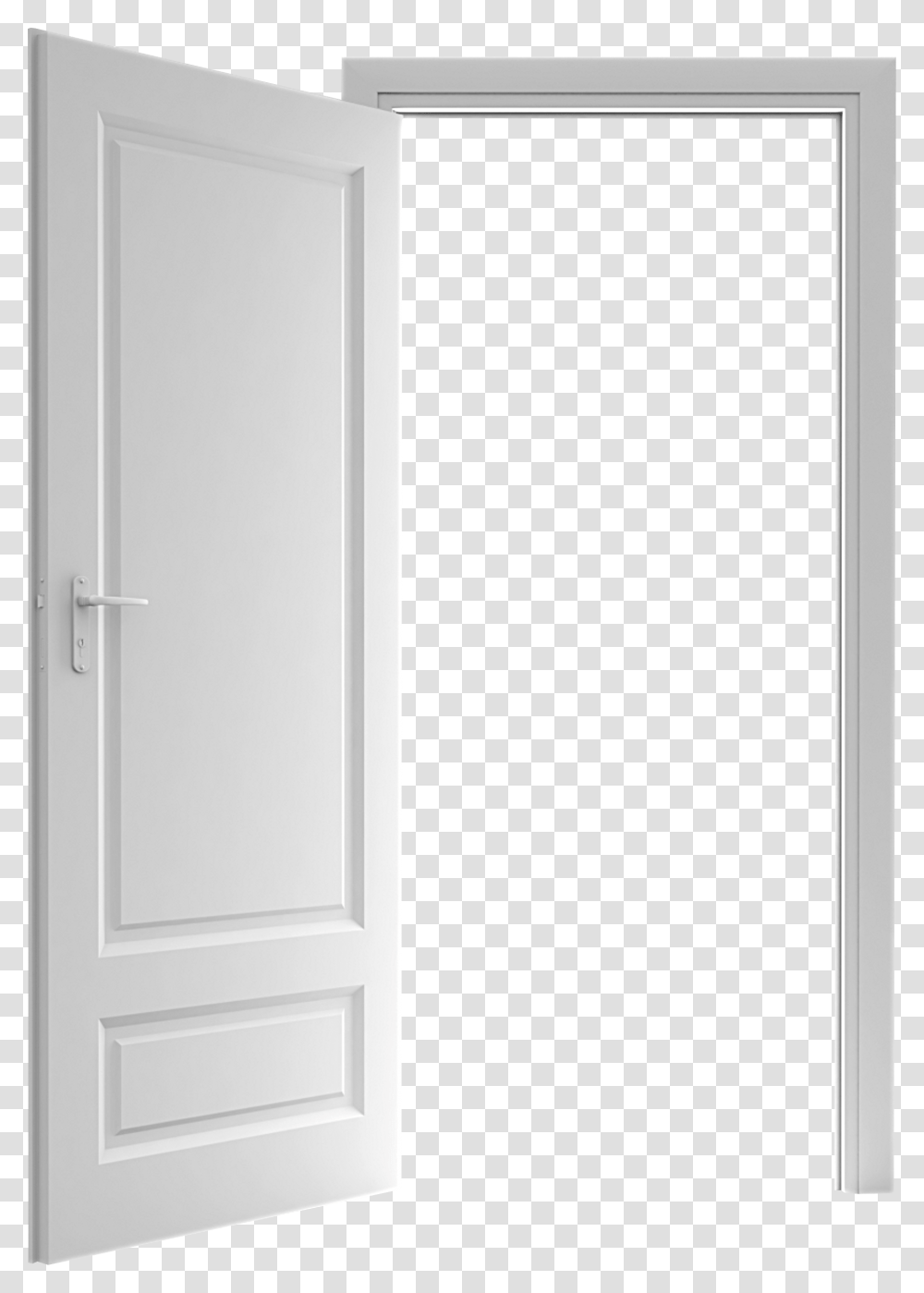 White Door Home Door, Lighting, Furniture, Folding Door, Chair Transparent Png
