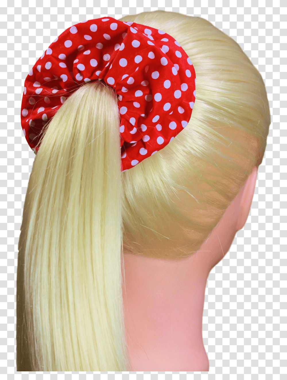 White Dots Polka Dot Scrunchies Wig 1631034 Vippng Hair Design, Person, Human, Flower, Plant Transparent Png