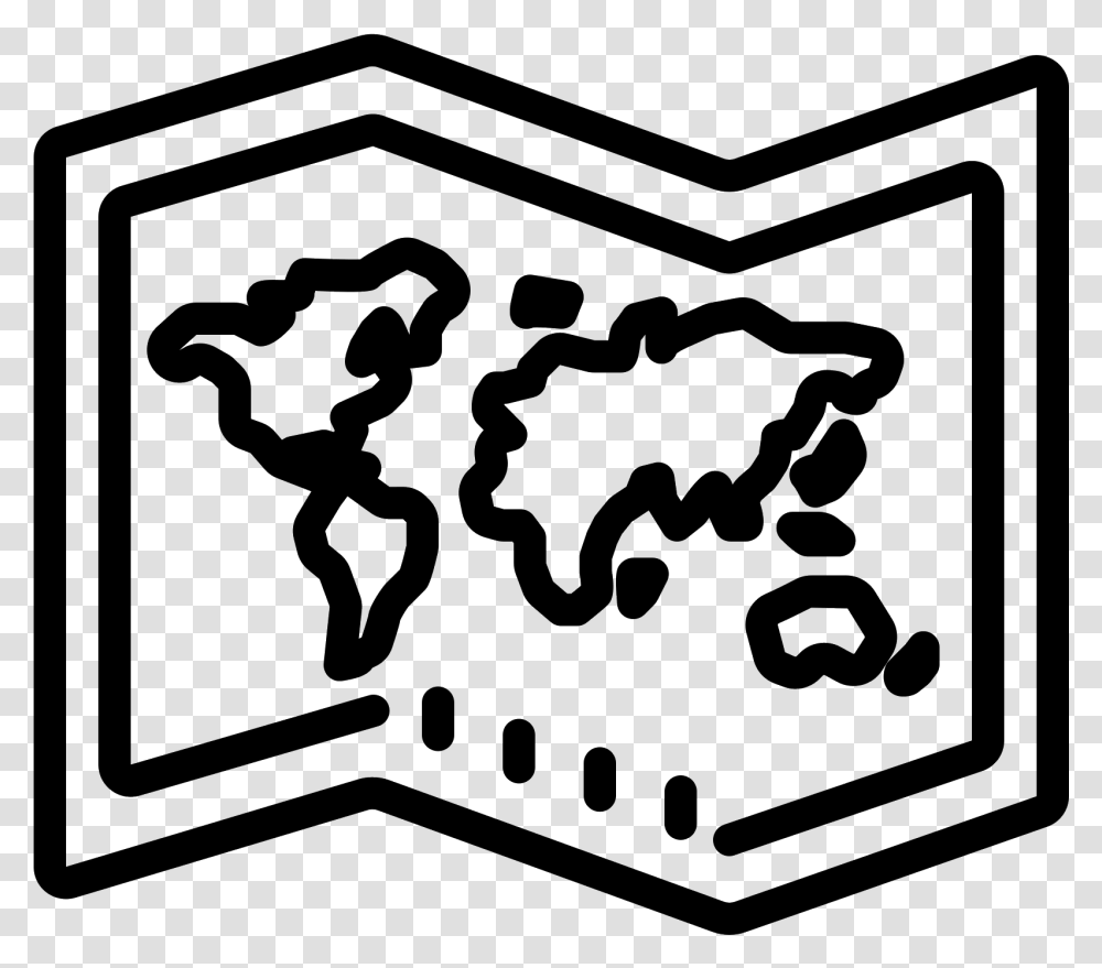 White Dotted Line Map Editing Icon, Gray, World Of Warcraft Transparent Png