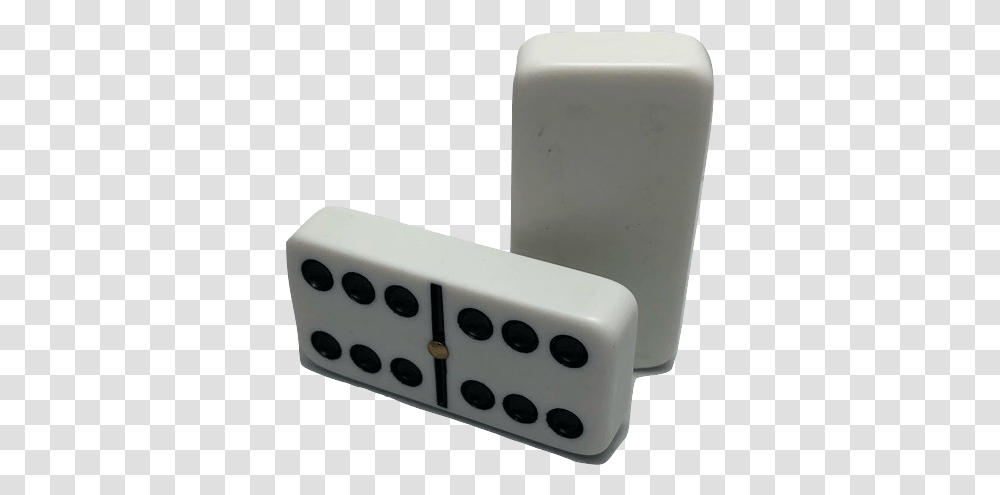 White Double 6 Dominoes With Spinners Plastic, Adapter, Electrical Device, Soap Transparent Png