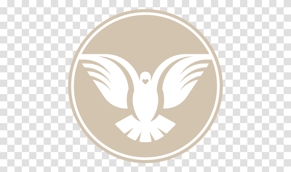 White Dove Circle, Plant, Logo, Symbol, Trademark Transparent Png