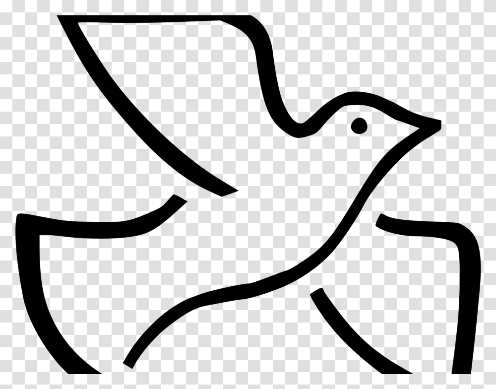 White Dove Clipart Clip Art Holy Spirit Dove, Gray Transparent Png