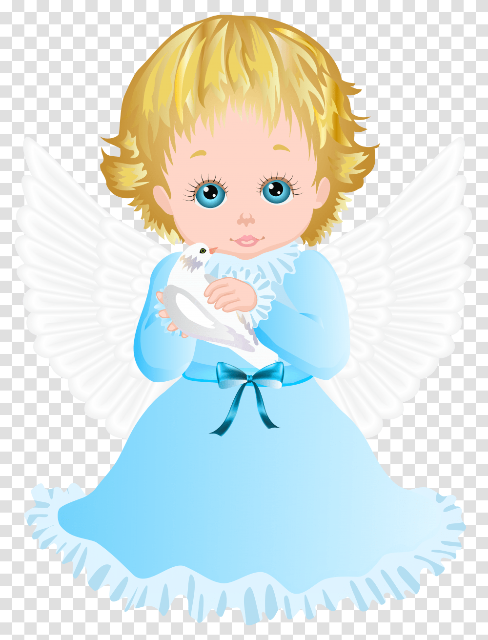 White Dove Clipart Fire Cartoon Jingfm Cute Angel, Archangel, Person, Human Transparent Png