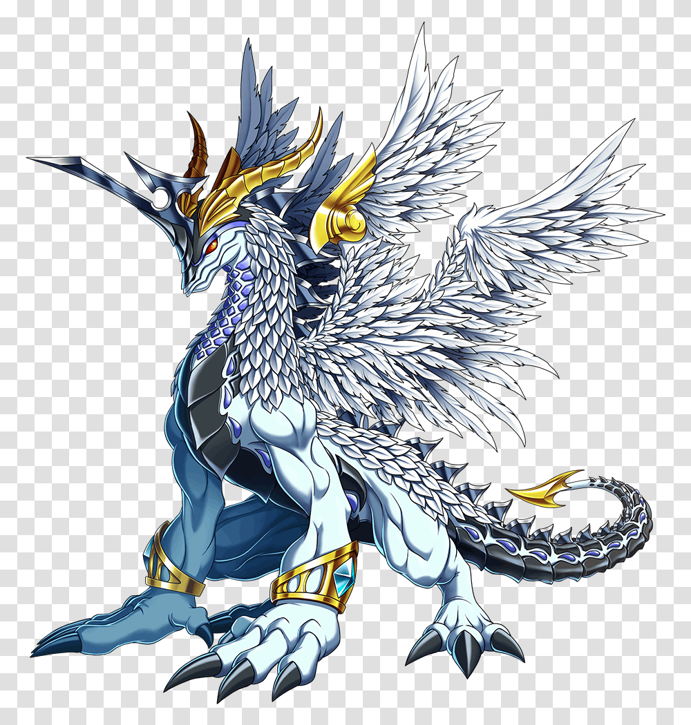 White Dragon Folg Illustration, Bird, Animal, Chicken, Poultry Transparent Png