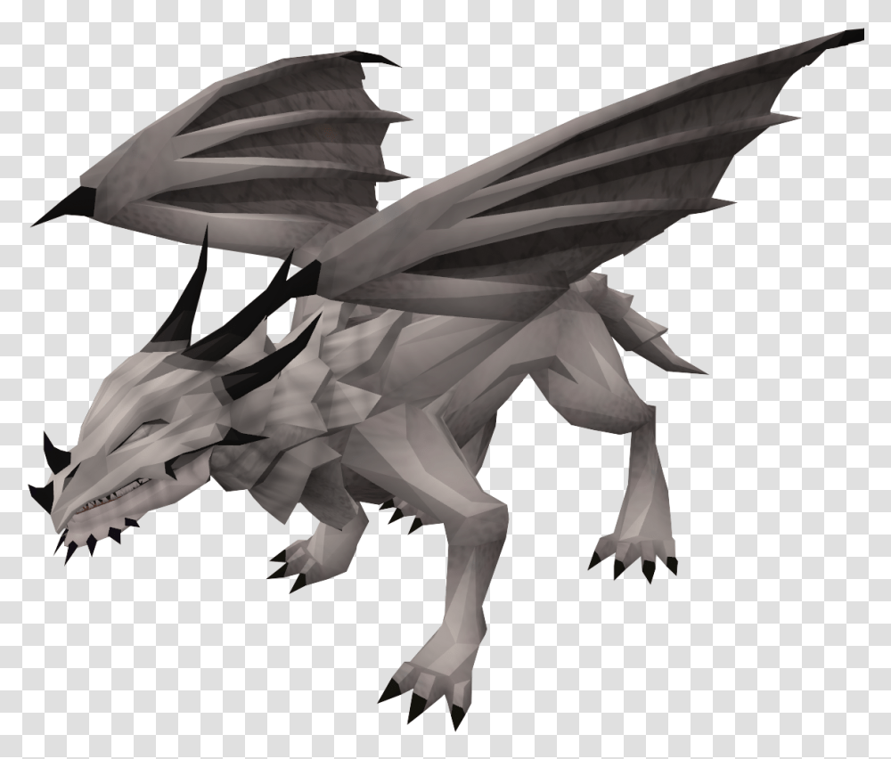 White Dragon White Dragon Osrs, Bird, Animal Transparent Png