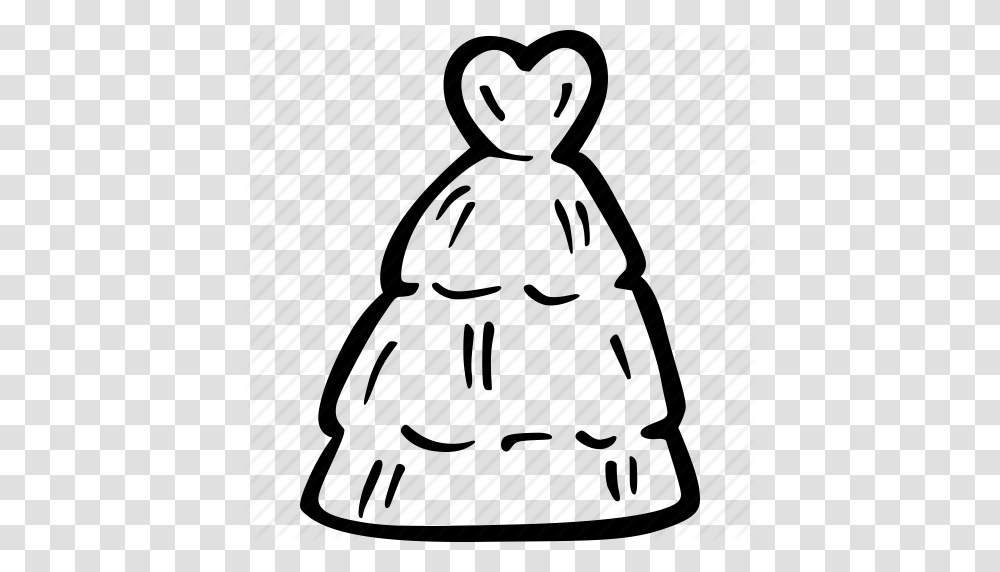 White Dress Clipart Icon White, Outdoors, Photography, Sack, Bag Transparent Png