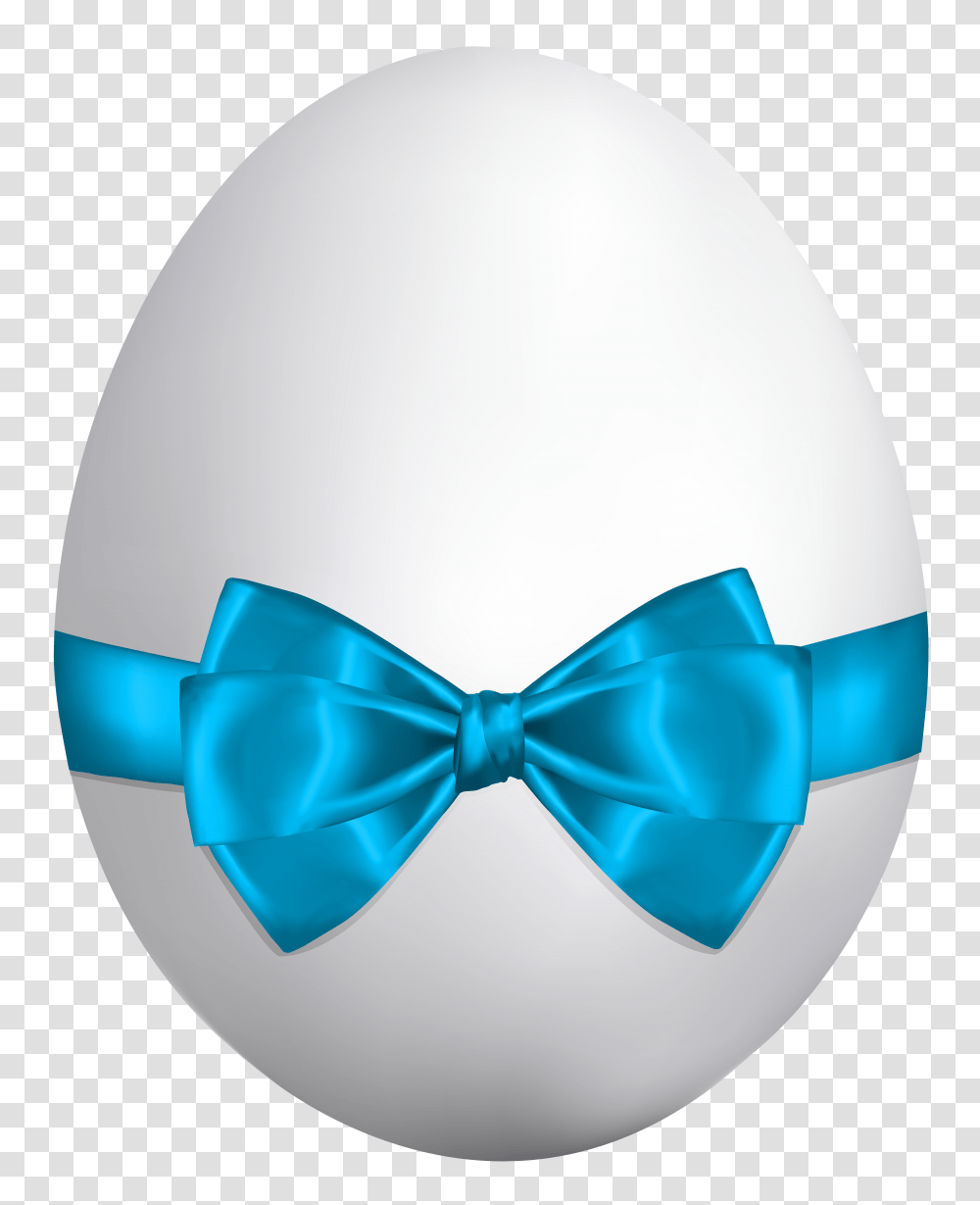 White Easter Egg With Blue Bow Clip Art Gallery, Tie, Accessories, Accessory, Necktie Transparent Png