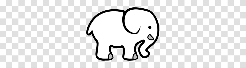 White Elephant Clip Art, Stencil, Mammal, Animal, Wildlife Transparent Png