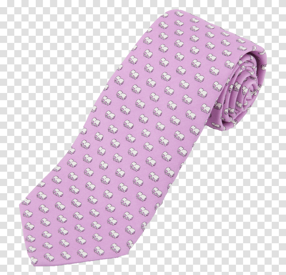 White Elephant Polka Dot, Tie, Accessories, Accessory, Necktie Transparent Png