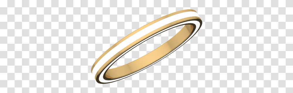 White Enamel Ring Yellow Gold And White Enamel Ring, Accessories, Accessory, Platinum, Jewelry Transparent Png