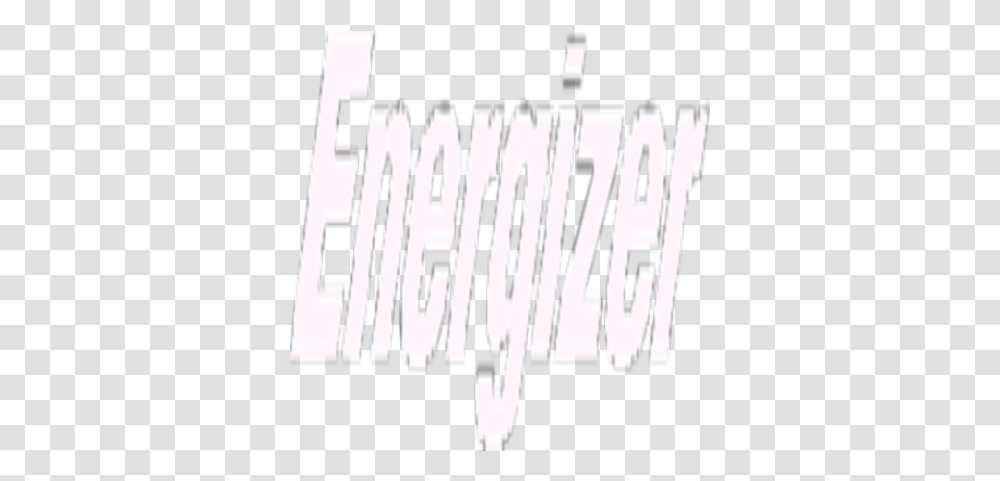 White Energizer Logo Calligraphy, Text, Word, Alphabet, Number Transparent Png