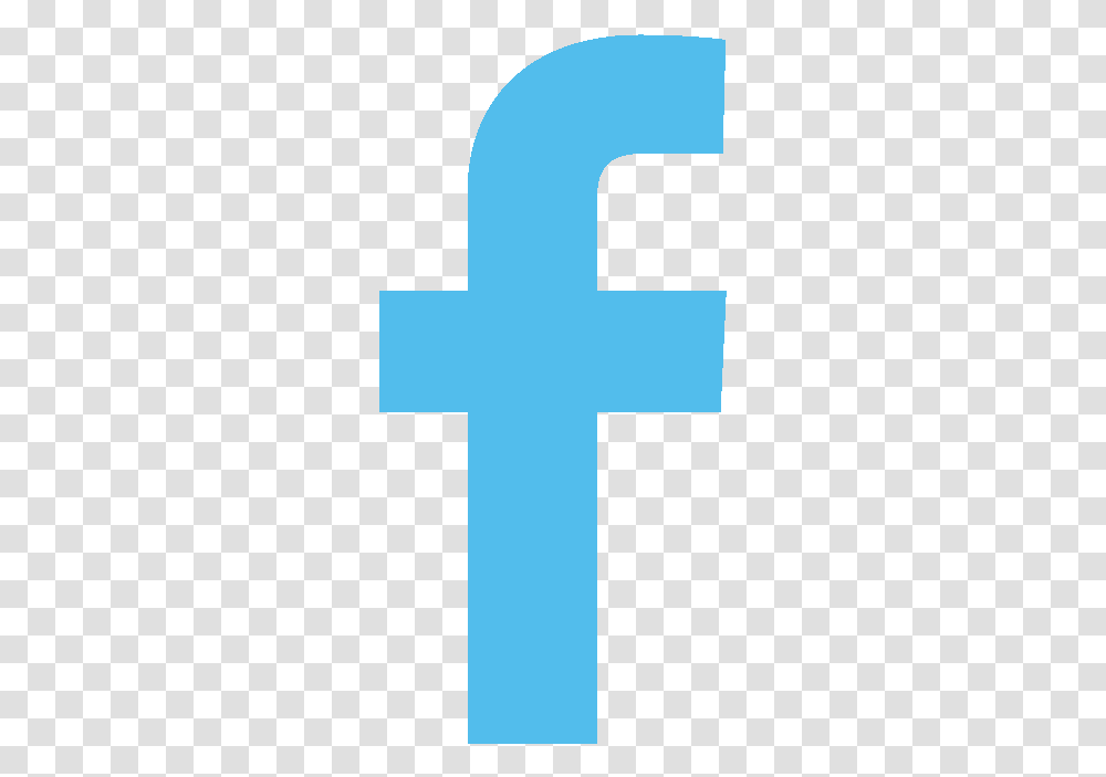 White Facebook Icon Like Us Icon Facebook White, Symbol, Cross, Logo, Trademark Transparent Png