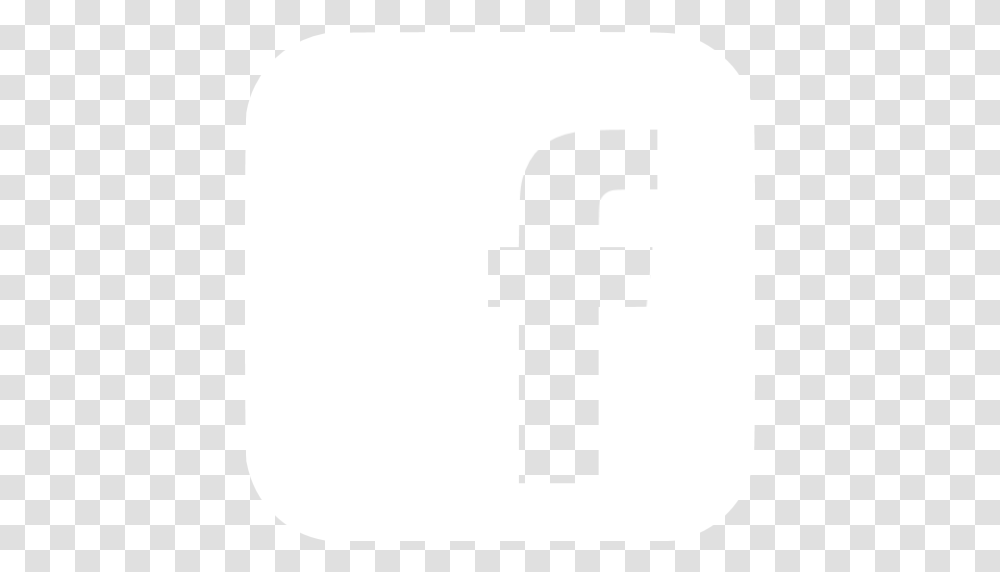 White Facebook Icon, Number, Cross Transparent Png