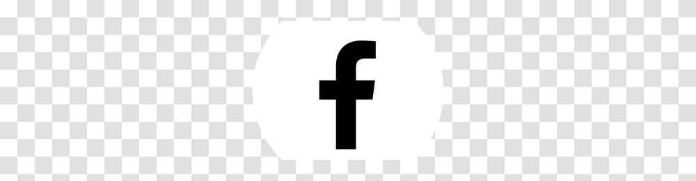 White Facebook Logo Image, Word, Trademark Transparent Png