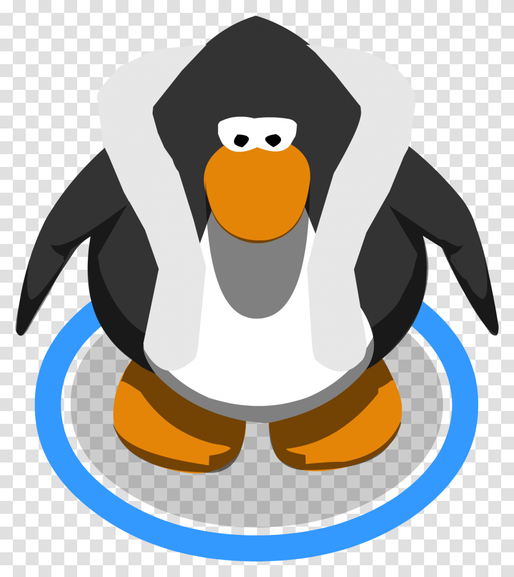 White Feather Boa In Game Club Penguin Penguin Model, King Penguin, Bird, Animal, Hoodie Transparent Png