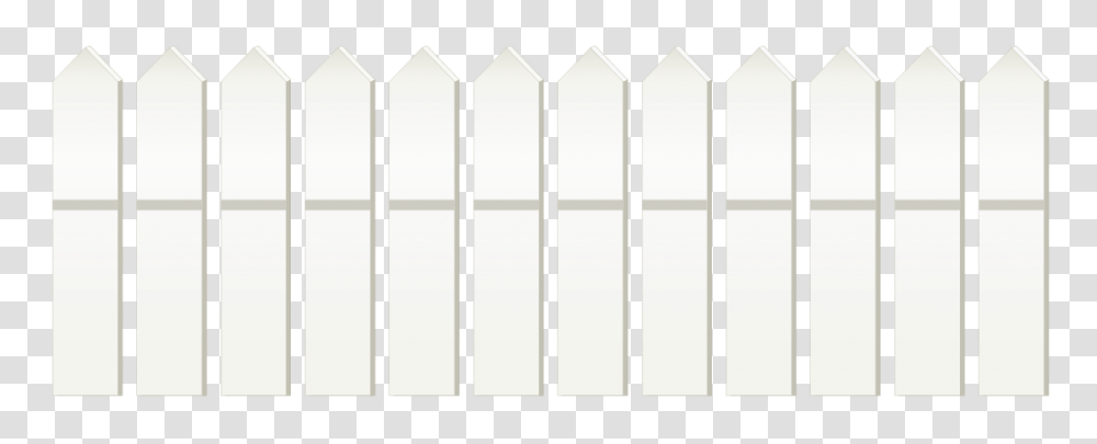 White Fence, Picket Transparent Png