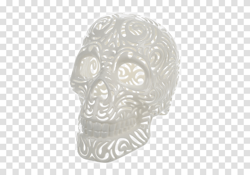 White Filigree, Rug, Pottery, Statue, Sculpture Transparent Png