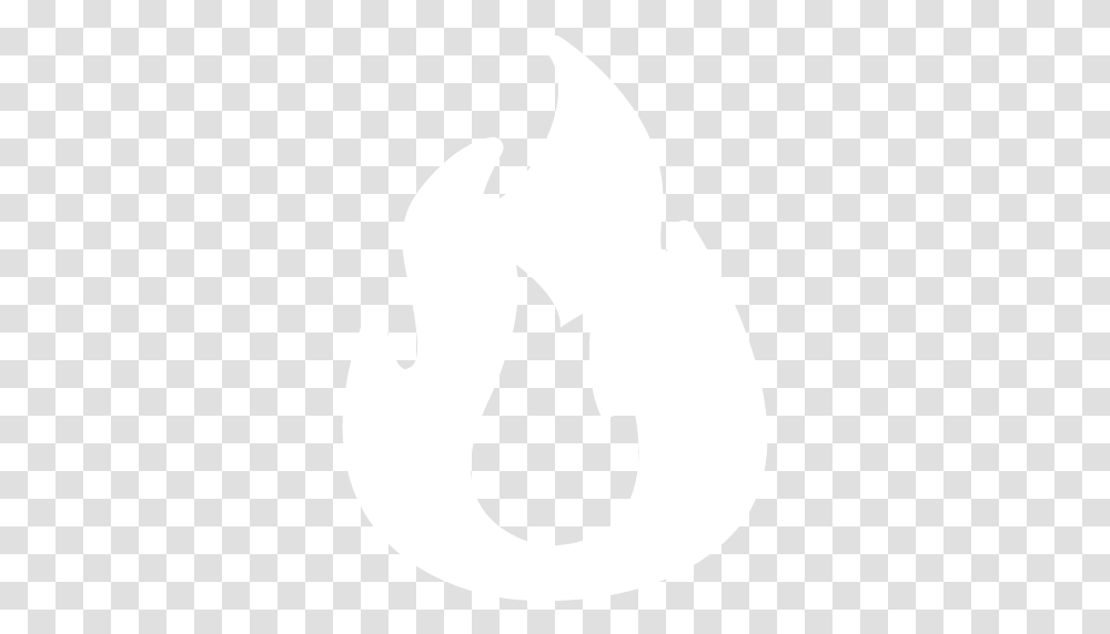 White Fire 2 Icon Fire Icon White, Symbol, Stencil, Cat, Pet Transparent Png