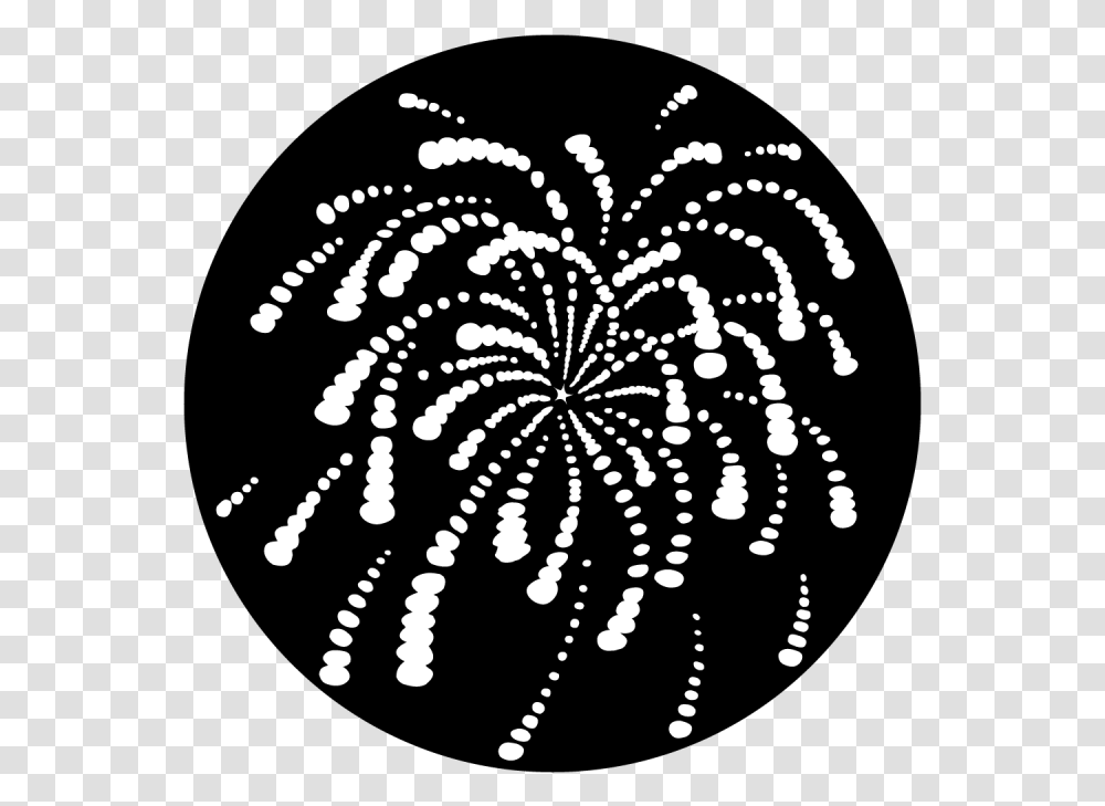 White Fireworks Gobo, Pattern, Chandelier Transparent Png