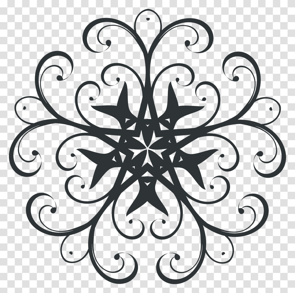 White Flourish, Floral Design, Pattern Transparent Png