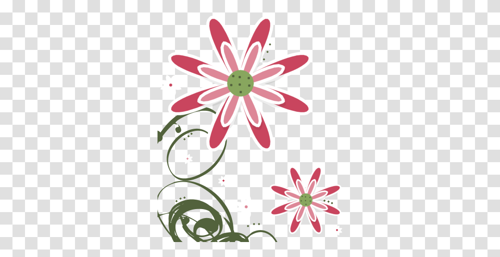 White Flower Clipart Background Cute Pink Flower Clip Art, Plant, Pattern, Floral Design, Graphics Transparent Png