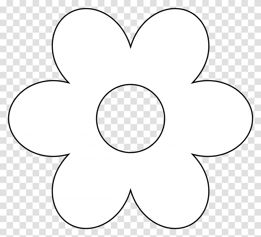 White Flower Clipart White Flower Clipart, Stencil, Texture, Silhouette, Gray Transparent Png