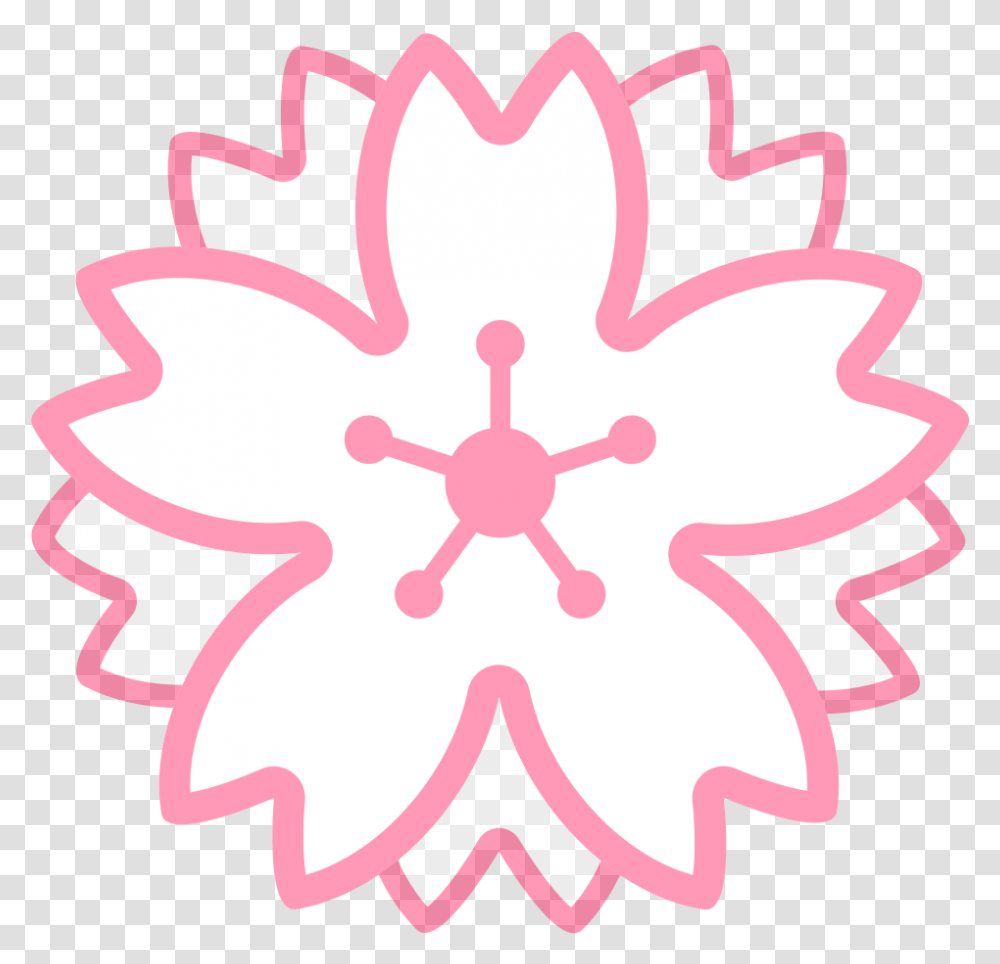 White Flower Icon Emoji, Pattern, Snowflake Transparent Png
