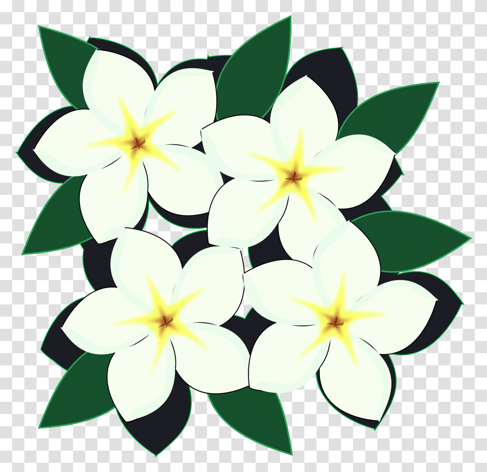White Flowers Clipart Free Download Flores Clipart, Plant, Blossom, Petal, Geranium Transparent Png