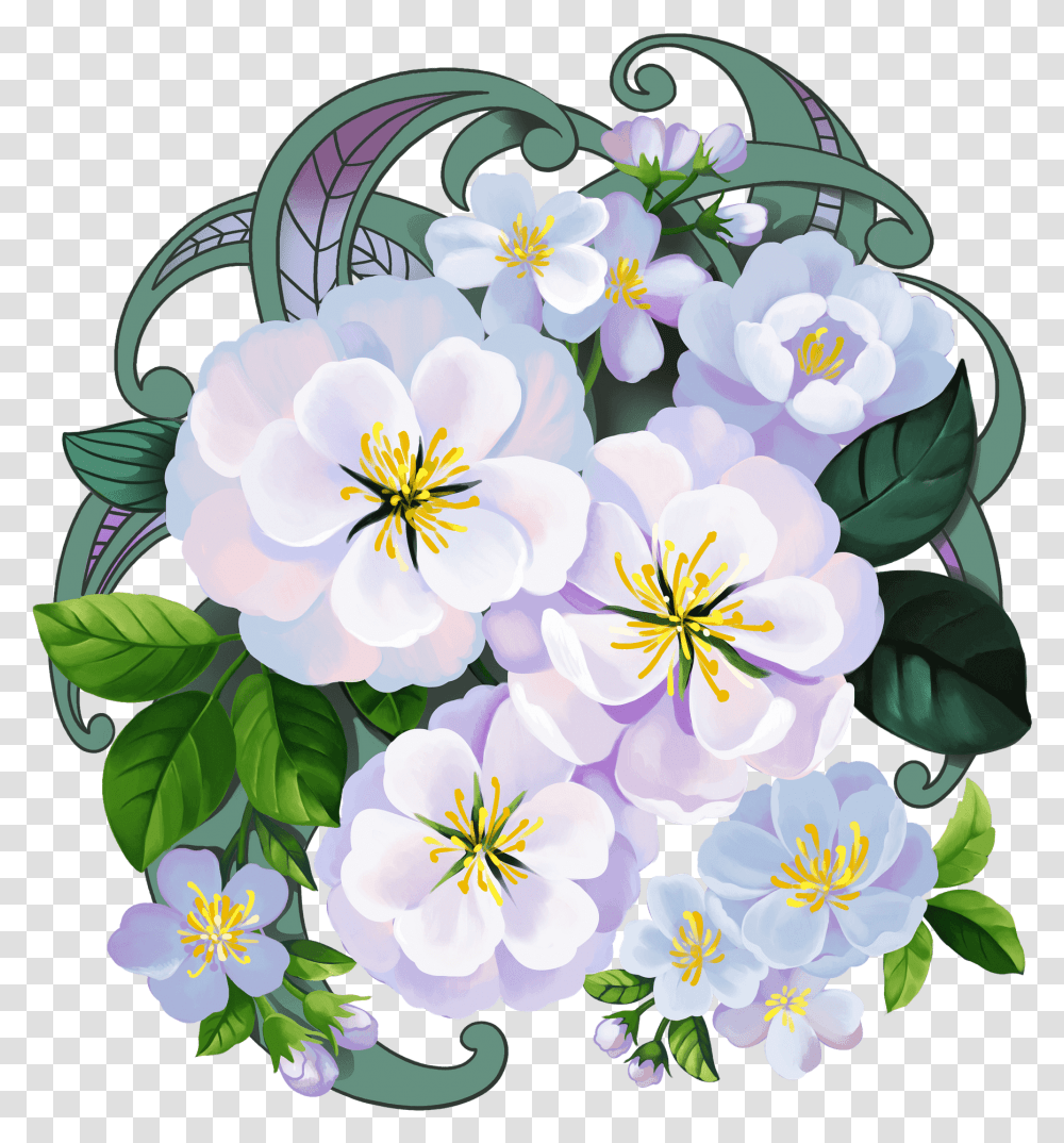 White Flowers Clipart Free Download Viola, Plant, Blossom, Petal, Geranium Transparent Png