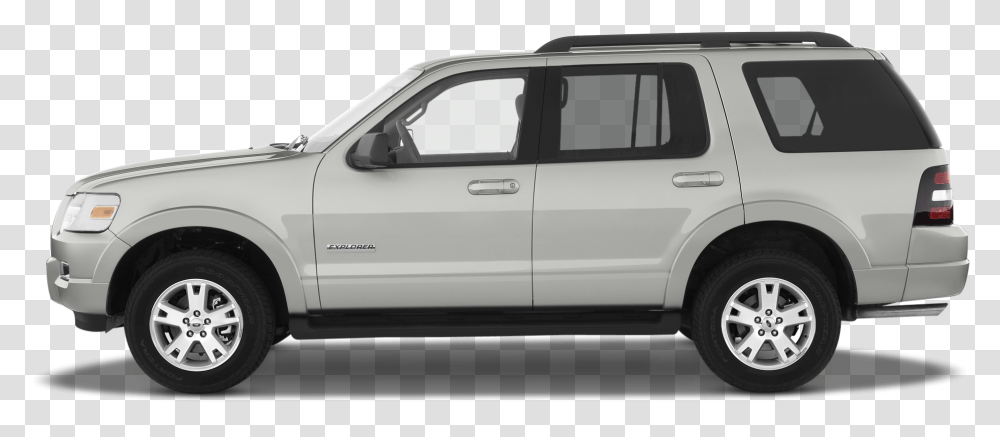 White Ford Explorer 2008 2019 Volkswagen Atlas White, Van, Vehicle, Transportation, Car Transparent Png