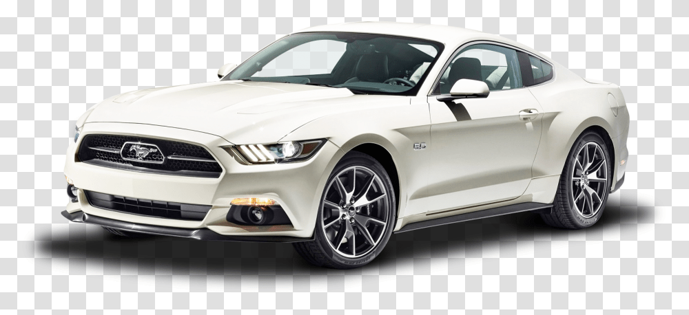 White Ford Mustang Gt Fastback Car Ford Mustang 2020 White, Vehicle, Transportation, Automobile, Sports Car Transparent Png