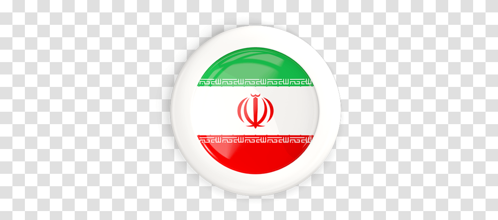 White Framed Round Button Iran, Frisbee, Toy, Light, Ball Transparent Png