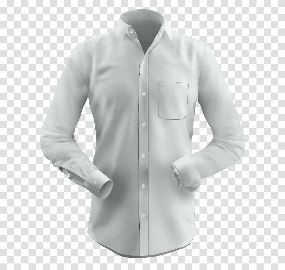 White French Twill Shirt Women White Dress Shirt, Apparel, Long Sleeve, Person Transparent Png