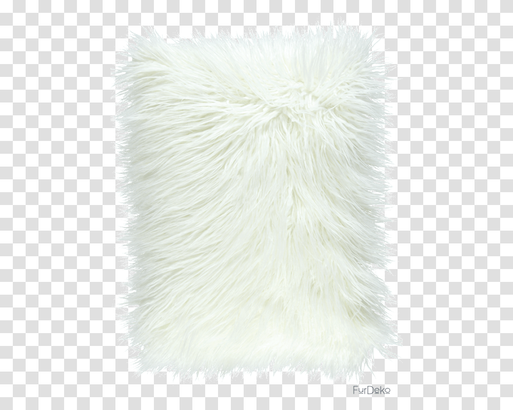 White Fur Rug Fluffy White Pillow, Bird, Animal, Cushion Transparent Png