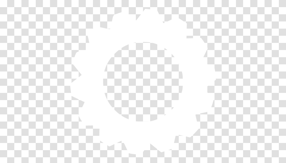 White Gear Icon Gear Icon White, Machine Transparent Png