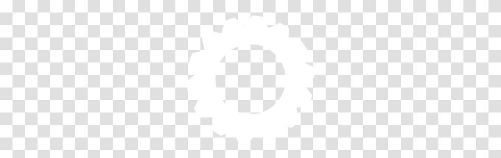 White Gear Icon, Texture, White Board, Apparel Transparent Png