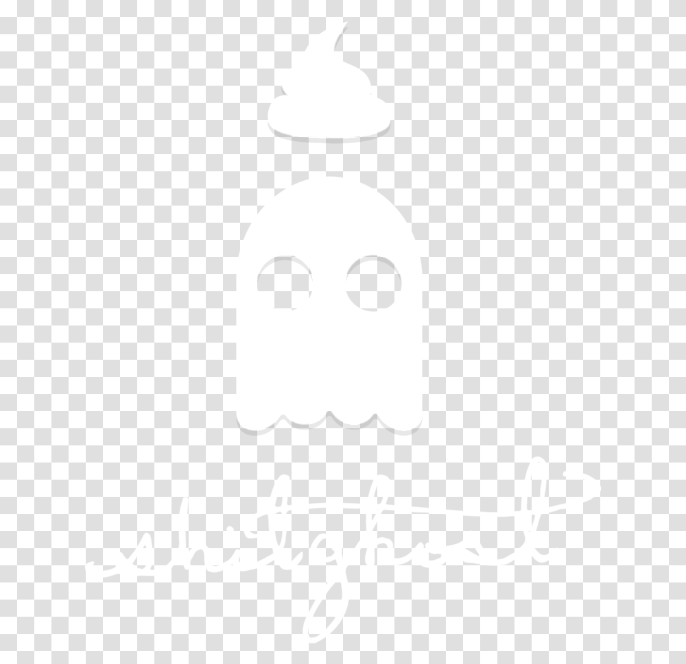 White Ghost Lampshade, Stencil, Handwriting, Signature Transparent Png