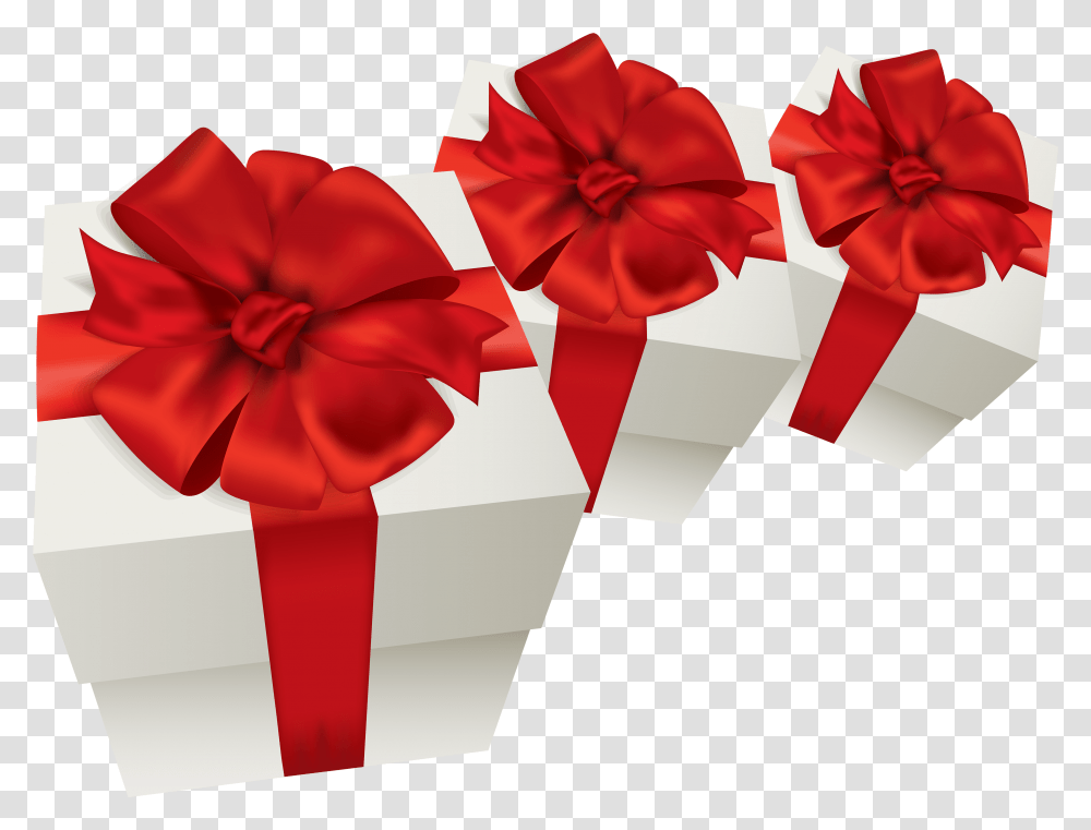 White Gift Boxes Clipart Clipart Gift Box Transparent Png