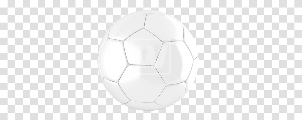 White Glossy Ball Football, Soccer Ball, Team Sport, Sports Transparent Png