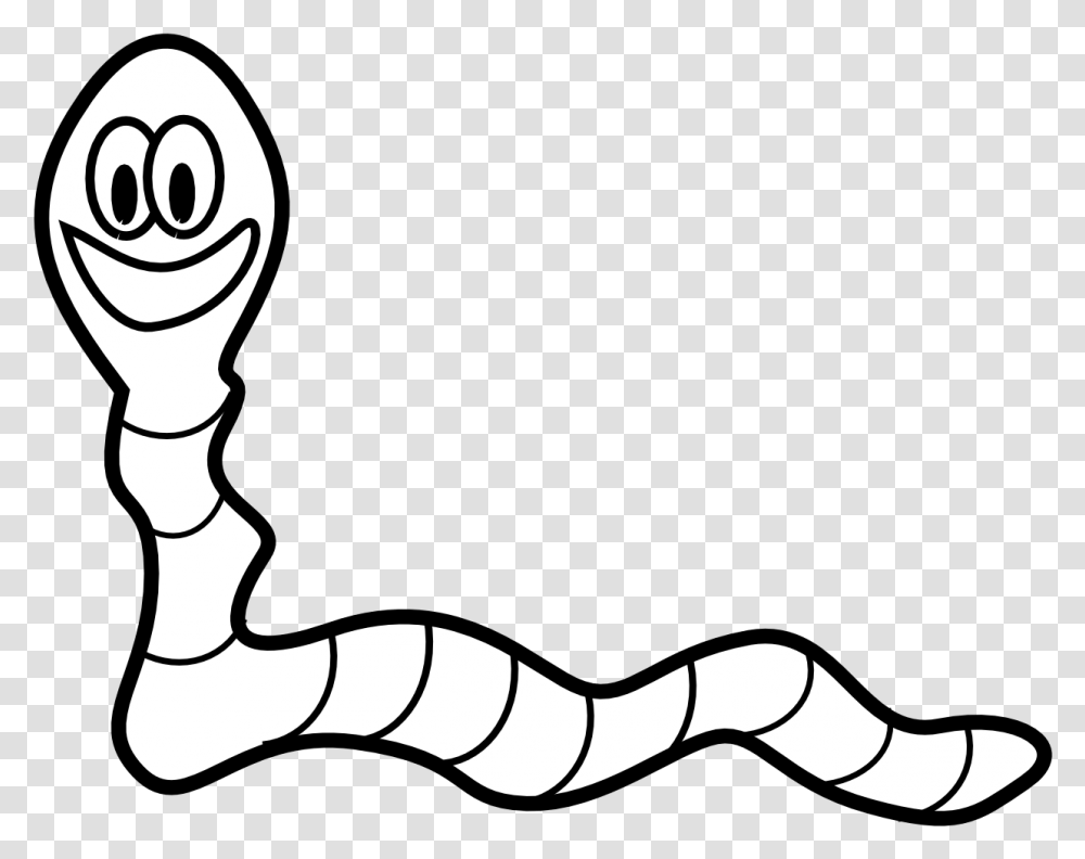 White Glow Worm Clipart Black And White, Skeleton Transparent Png