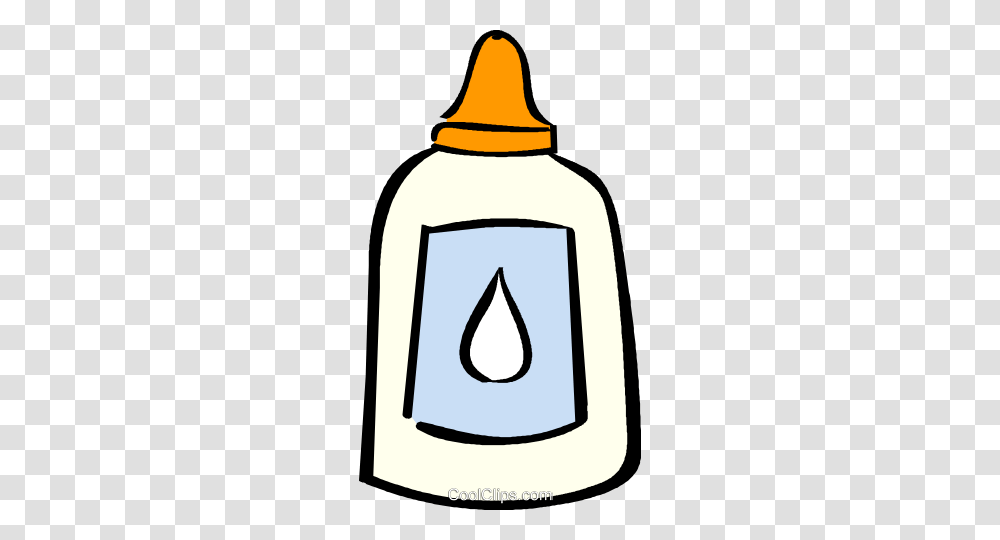 White Glue Royalty Free Vector Clip Art Illustration, Label, Bottle, Beverage Transparent Png