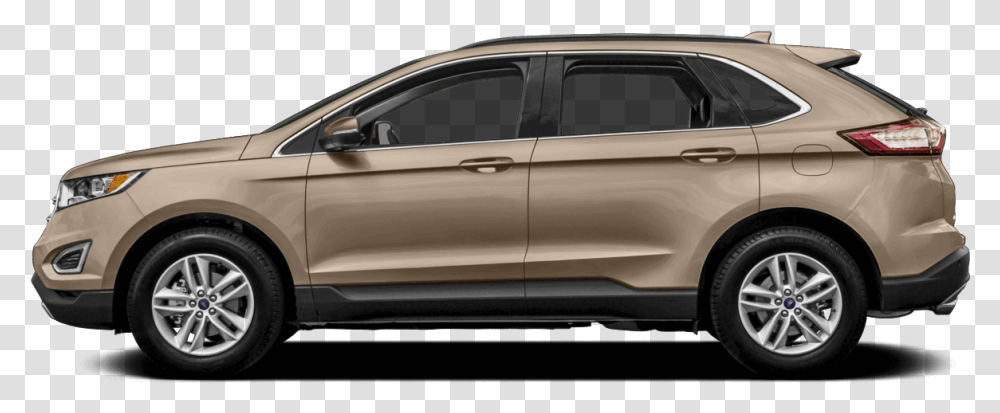 White Gold 2018 White Ford Edge, Sedan, Car, Vehicle, Transportation Transparent Png