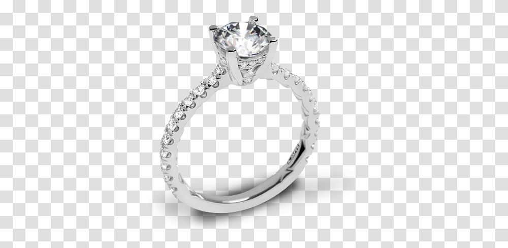 White Gold A Jaffe Me1853q Classics Diamond Engagement Ring Engagement Ring, Accessories, Accessory, Jewelry, Silver Transparent Png