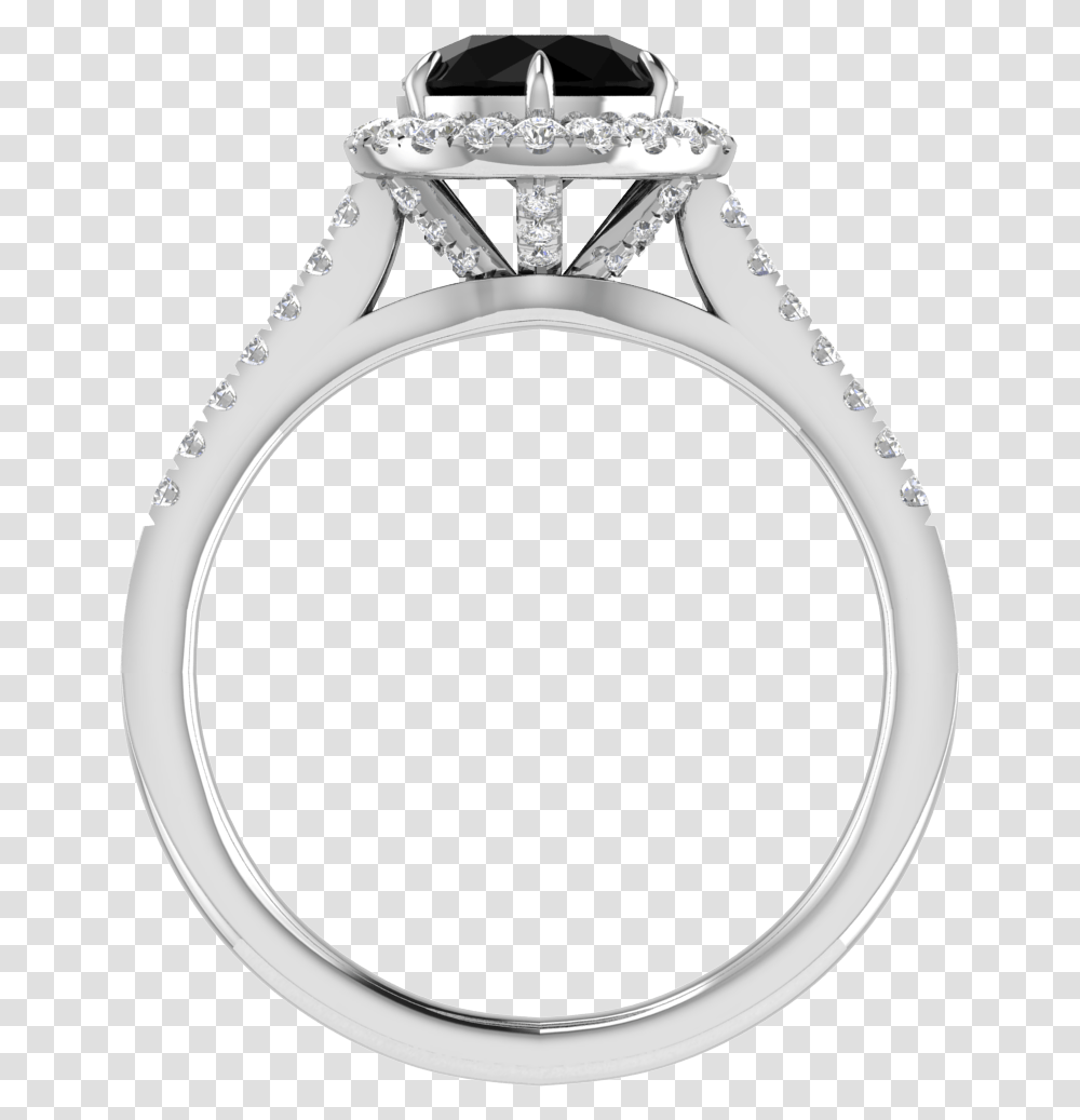 White Gold Black Diamond Ring With 150ct Of Diamonds Engagement Ring, Accessories, Accessory, Jewelry, Silver Transparent Png