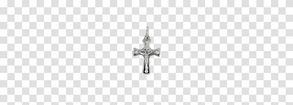 White Gold Crucifix, Cross Transparent Png